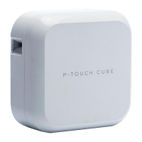 Brother PT-P710BT CUBE Plus système de lettrage - blanc 833118