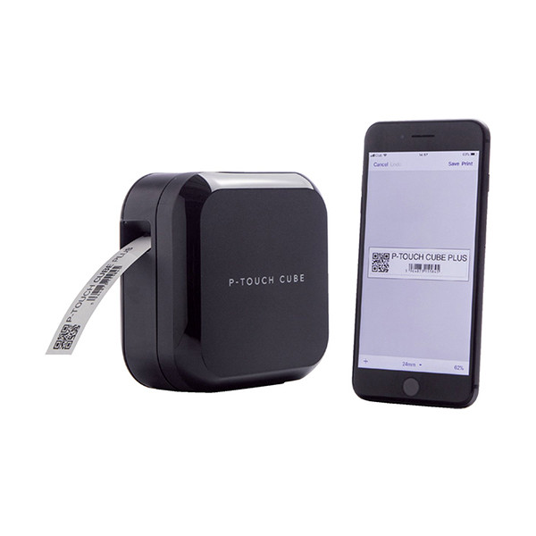 Brother PT-P710BT CUBE Plus système de lettrage - noir 833075 - 2