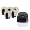 Brother QL-700 imprimante d'étiquettes + 5 rubans 089309 - 1