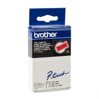 Brother TC-491 'extrême' cassette à ruban 9 mm (d'origine) - noir sur rouge 088848