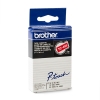 Brother TC-495 'extrême' cassette à ruban 9 mm (d'origine) - blanc sur rouge