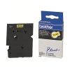 Brother TC-691 'extrême' cassette à ruban 9 mm (d'origine) - noir sur jaune 088858 - 1