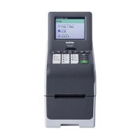 Brother TD-2D imprimante d'étiquettes avec USB, Ethernet, Bbuetooth, wifi et écran tactile 833451