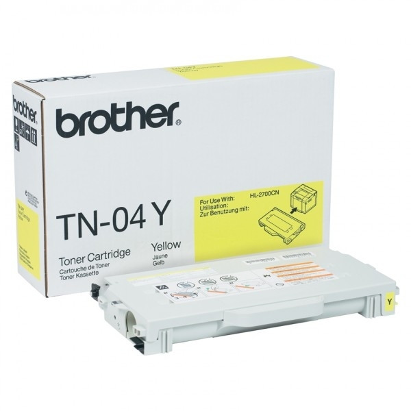 Brother TN-04Y toner jaune (d'origine) 029790 - 1