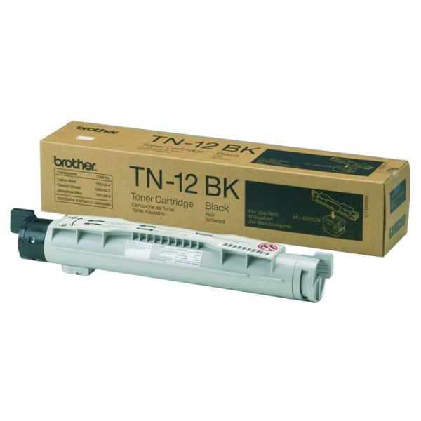 Brother TN-12BK toner noir (d'origine) 029800 - 1