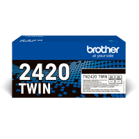 Brother TN-2420BK toner duopack (d'origine) - noir 051332