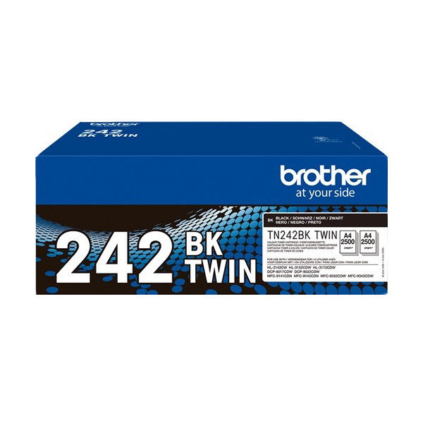 Brother TN-242BK toner duopack (d'origine) - noir 833416 - 1