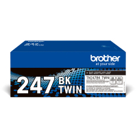 Brother TN-247BK toner duopack (d'origine) - noir 051328