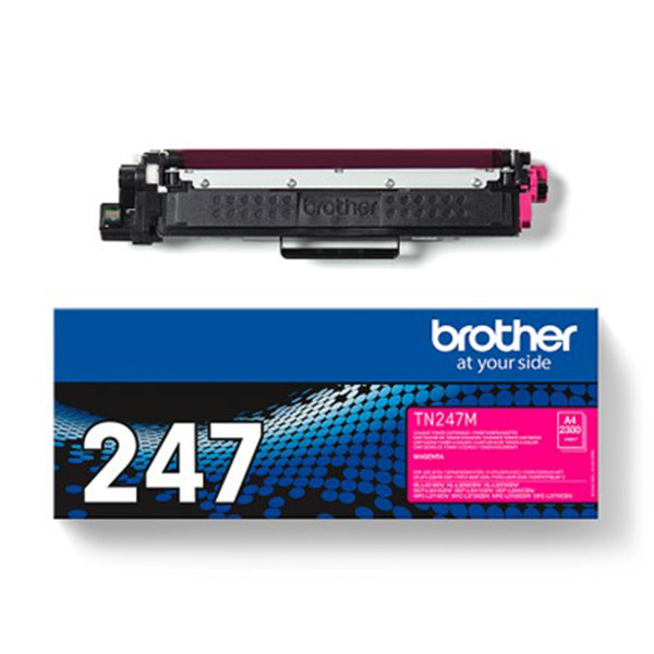 Brother TN-247M toner haute capacité (d'origine) - magenta 051180 - 1