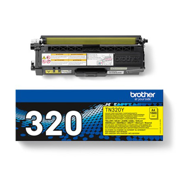 Brother TN-320Y toner jaune (d'origine) 902357 - 1