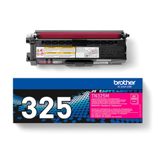 Brother TN-325M toner haute capacité (d'origine) - magenta 029198 - 1