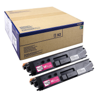 Brother TN-329M toner duopack (d'origine) - magenta 051252
