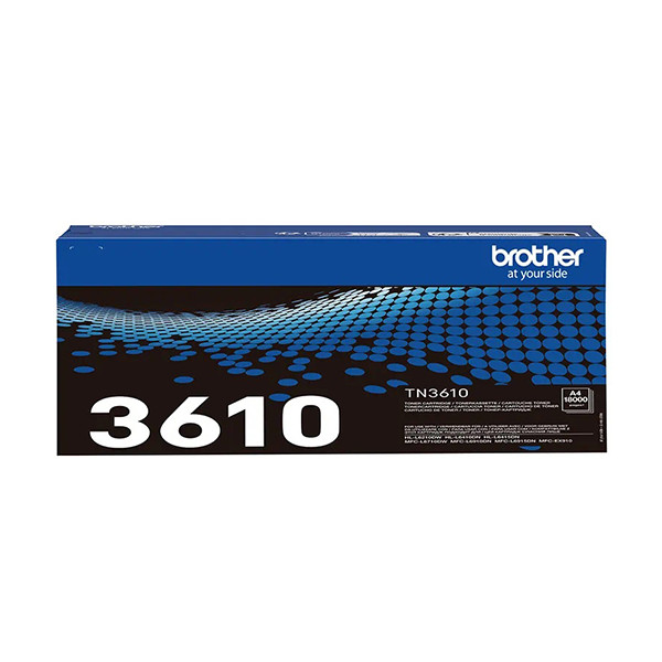 Brother TN-3610 toner (d'origine) - noir 051408 - 1