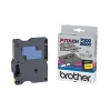 Brother TX-631 cassette à ruban 'extrême' 12 mm (d'origine) - noir sur jaune brillant 080274 - 1