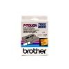 Brother TX-B51 ruban brillant 'extrême' 24 mm (d'origine) - noir sur orange fluo 080288 - 1