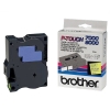 Brother TX-C51 ruban brillant 'extrême' 24 mm (d'origine) - noir sur jaune fluo 080292 - 1