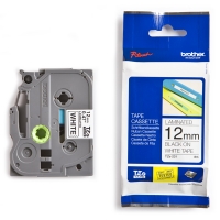 Brother TZe-231 cassette à ruban 12 mm (d'origine) - noir sur blanc 080404