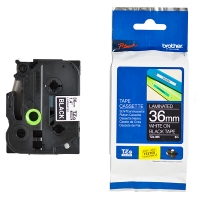 Brother TZe-365 cassette à ruban 36 mm (d'origine) - blanc sur noir 080380