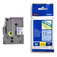 Brother TZe-531 cassette à ruban 12 mm (d'origine) - noir sur bleu 080430