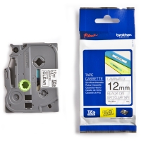 Brother TZe-M31 cassette à ruban 12 mm (d'origine) - noir sur transparent mat 080388