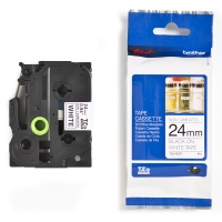 Brother TZe-N251 cassette à ruban 24 mm (d'origine) - noir sur blanc 080626