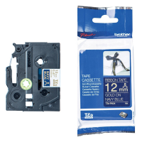 Brother TZe-RN34 ruban 12 mm (d'origine) - or sur bleu marine 080960