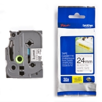 Brother TZe-S251 cassette à ruban à forte adhérence 24 mm (d'origine) - noir sur blanc 080676