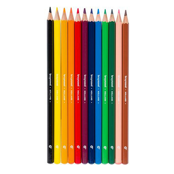 Bruynzeel Kids crayons de couleur (12 pièces) 231001 - 2