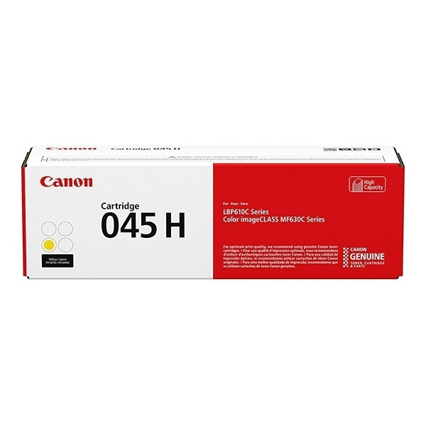 Canon 045H toner haute capacité (d'origine) - jaune 017418 - 1