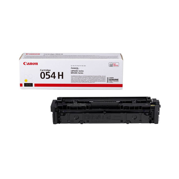 Canon 054H Y toner jaune haute capacité (d'origine) 070072 - 1