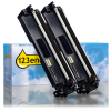 Canon 057H BK toner haute capacité double pack (marque 123encre) - noir 070095 - 1