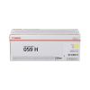 Canon 059H Y toner haute capacité (d'origine) - jaune 017514 - 1