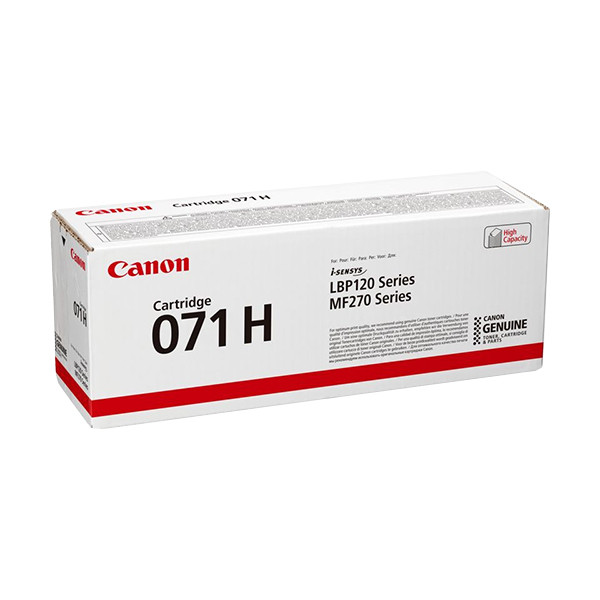 Canon 071H BK toner haute capacité (d'origine) - noir 095016 - 1