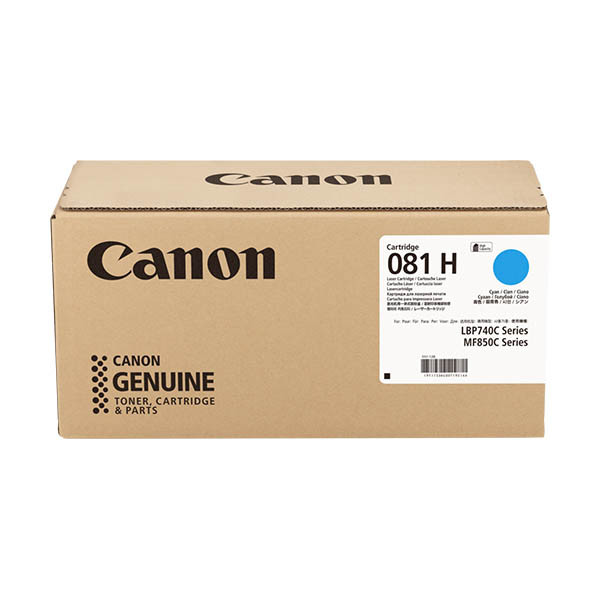 Canon 081H C toner haute capacité (d'origine) - cyan 011303 - 1