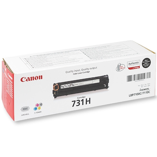 Canon 731HBK toner noir haute capacité (d'origine) 032226 - 1