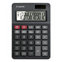 Canon AS-120II calculatrice de bureau 819229