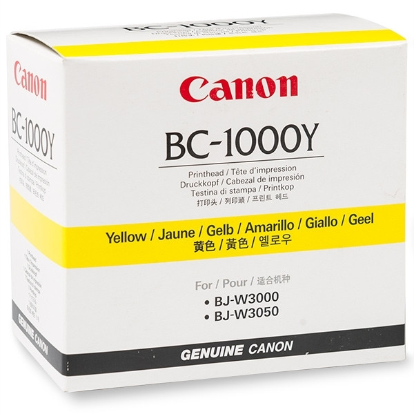 Canon BC-1000Y tête d'impression jaune (d'origine) 017124 - 1