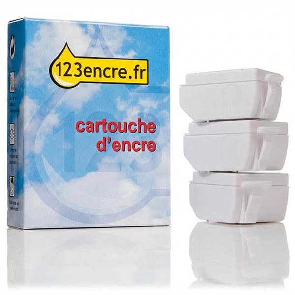 Canon BCI-11C: 3 cartouches d'encre (marque 123encre) - couleur 011950 - 1