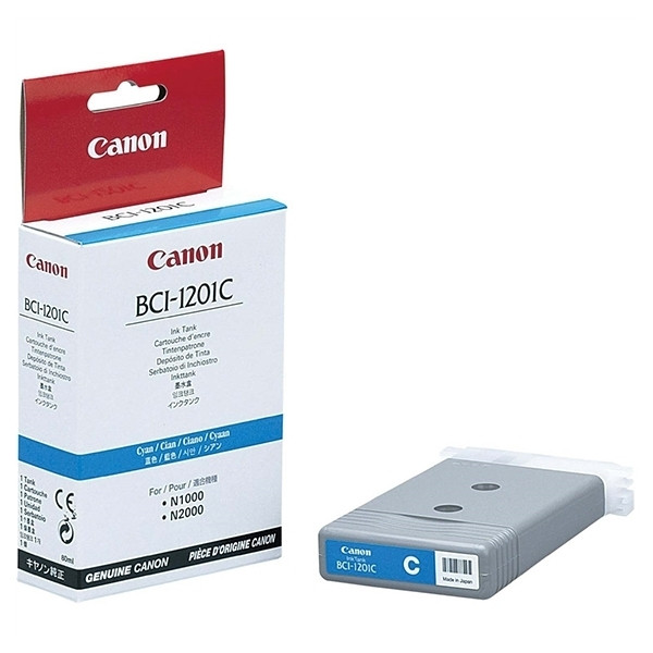 Canon BCI-1201C cartouche d'encre cyan (d'origine) 012025 - 1
