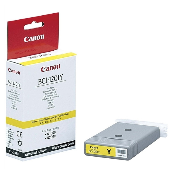 Canon BCI-1201Y cartouche d'encre jaune (d'origine) 012035 - 1