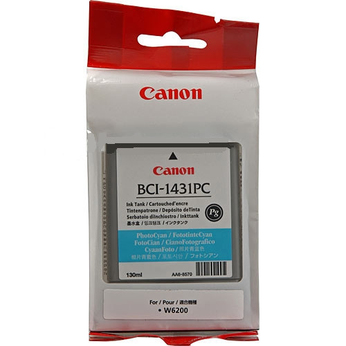 Canon BCI-1431PC cartouche d'encre cyan photo (d'origine) 017170 - 1