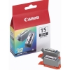 Canon BCI-15BK : 2x cartouches d&#039;encre (d&#039;origine) - noir 014040