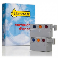 Canon BCI-15C: 2 x cartouches d'encre couleur (marque 123encre)