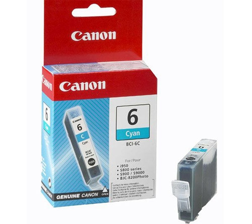 Canon BCI-6C cartouche d'encre (d'origine) - cyan 011420 - 1