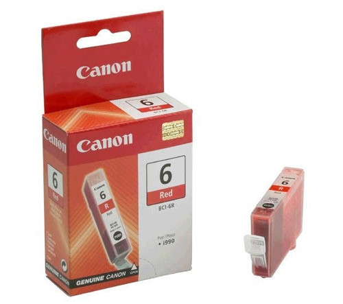 Canon BCI-6R cartouche d'encre (d'origine) - rouge 011520 - 1