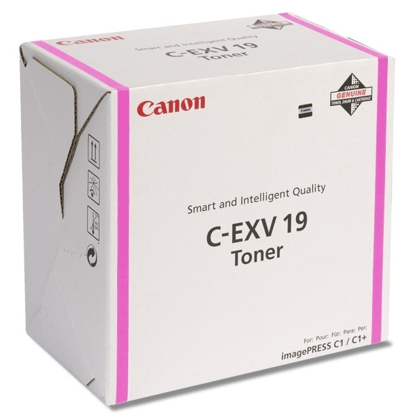 Canon C-EXV 19 M toner (d'origine) - magenta 070892 - 1