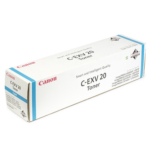 Canon C-EXV 20 C toner (d'origine) - cyan 070898 - 1