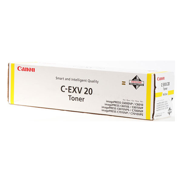 Canon C-EXV 20 Y toner (d'origine) - jaune 070902 - 1