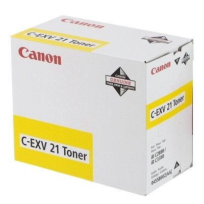 Canon C-EXV 21 toner (d'origine) - jaune 071498 - 1