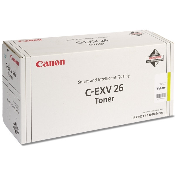 Canon C-EXV 26 Y toner (d'origine) - jaune 070876 - 1